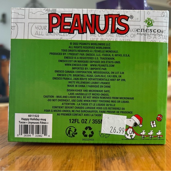 Peanuts Snoopy Mug - Picture 2 of 2